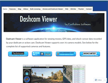 Tablet Screenshot of dashcamviewer.com